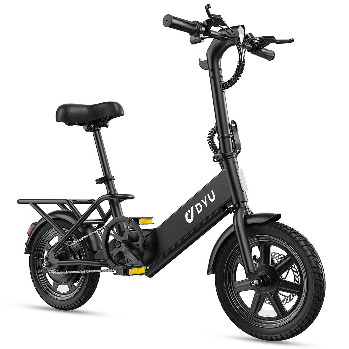 DYU Folding Electric Bicycle With 500W Motor And 280Wh Battery