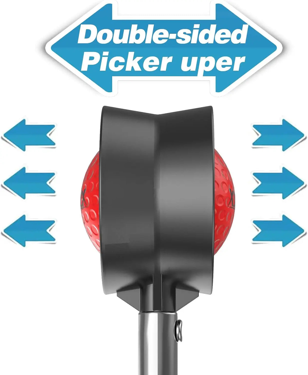 Telescopic Stainless Steel Golf Ball Retriever for Water Hazards