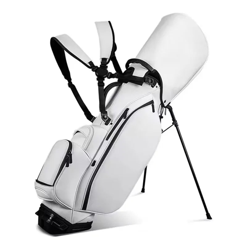 Singelila Lightweight PU Leather Multifunctional Golf Stand Bag