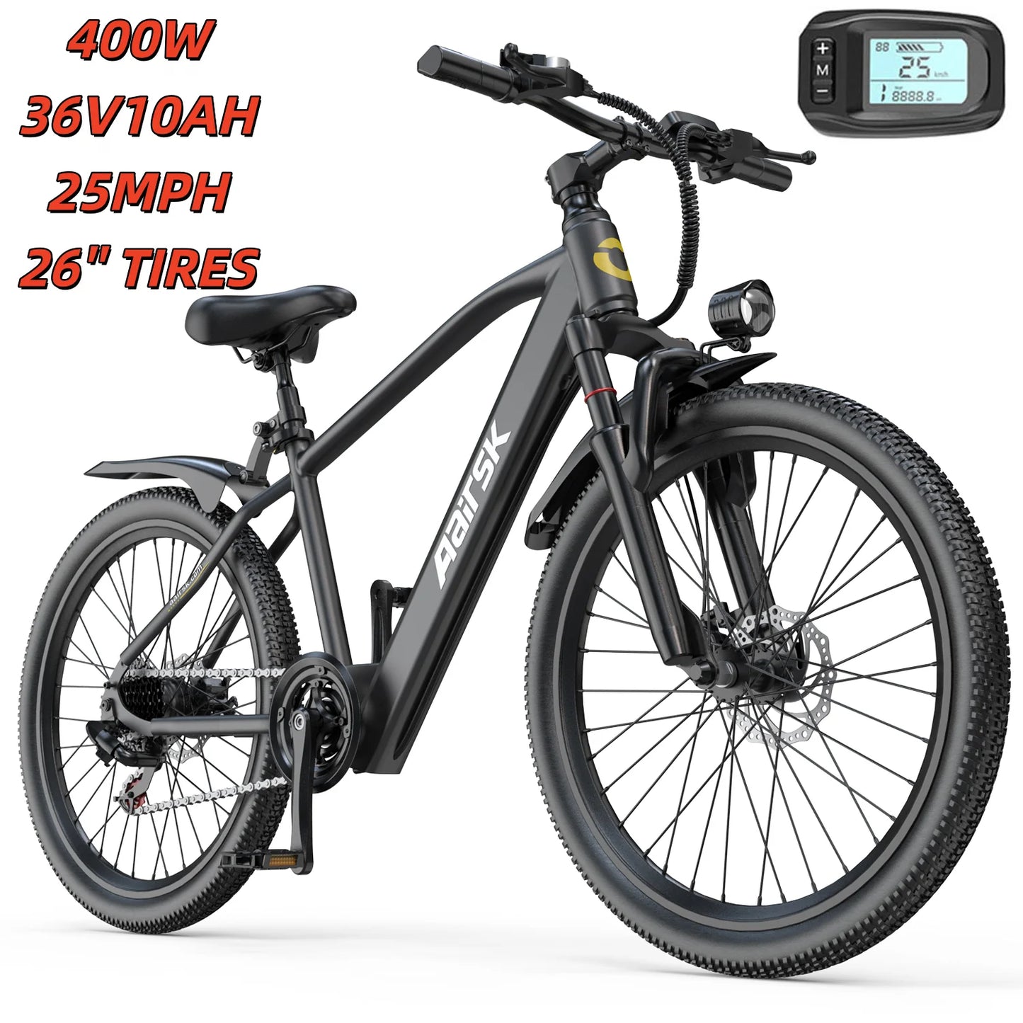 EOEOTWO Premium Electric Bicycle For Adults With Extended Range
