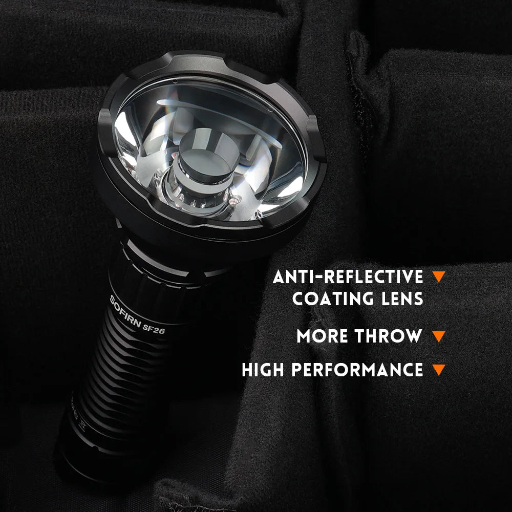 Sofirn SF26 2000 Lumen SFT40 LED Tactical Flashlight