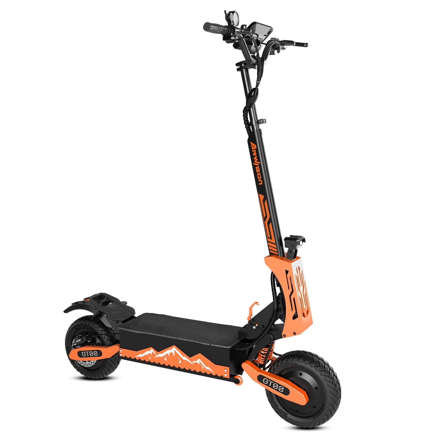 Arwibon Dual Motor Electric Scooter 5600W Off Road Folding