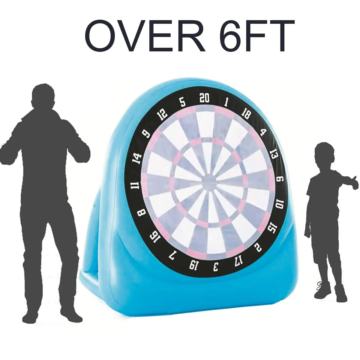 AEOR Inflatable Soccer Dartboard Game for Outdoor Carnival Play