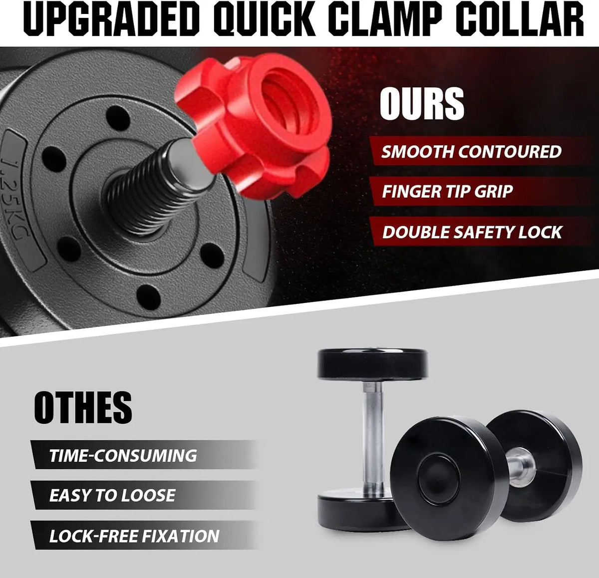 Adjustable Dumbbell and Barbell Set for Home Strength Training