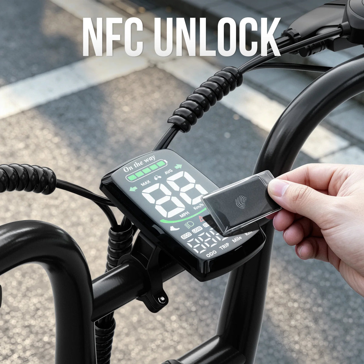 Eilleo Spacewalk Fat Tire Electric Bike With Removable Battery