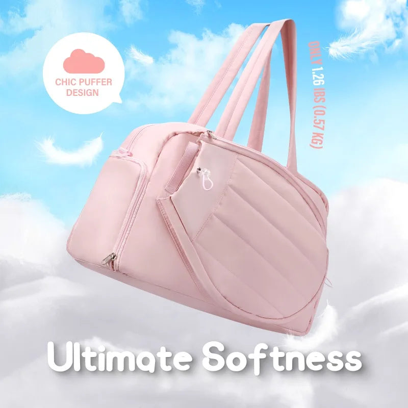 Tennis Backpack With Shoe Compartment And Dual Racket Storage