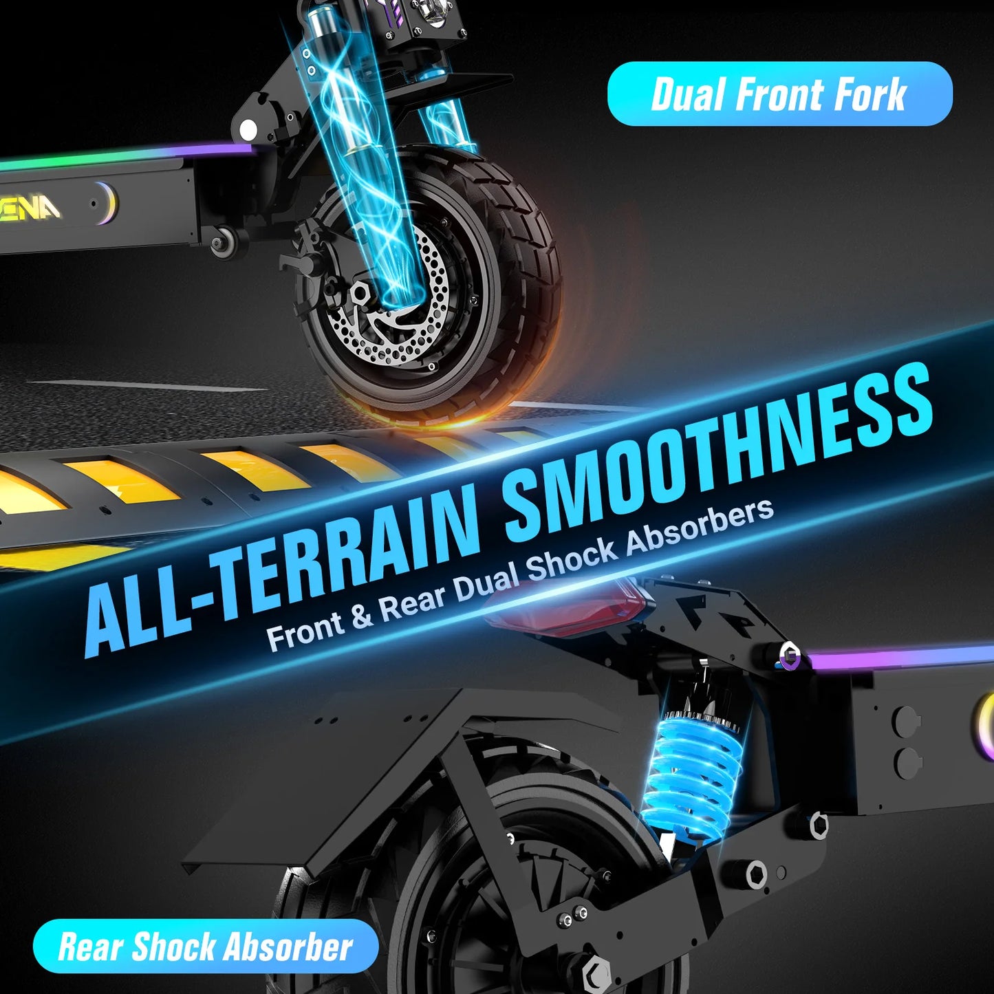 Joyful Rider 5600W Dual Motor Electric Scooter For Adults