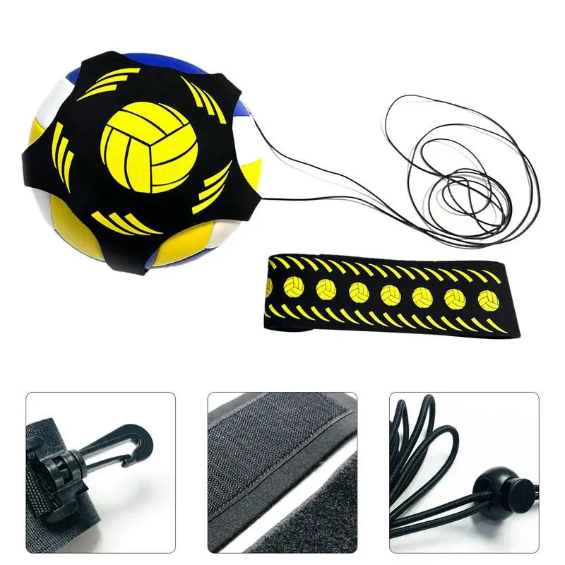 Volleyball Spiking Trainer and Rebounder for Jump Training Practice