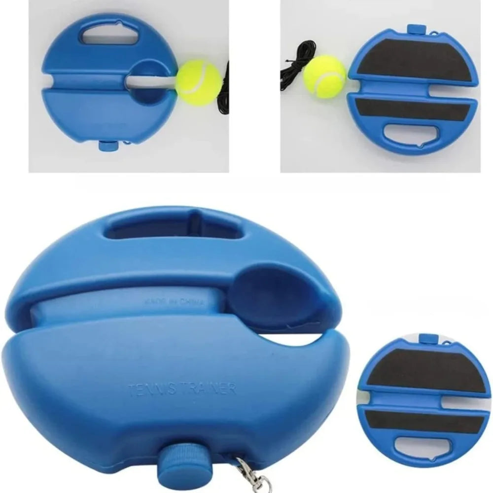 Tennis Rebound Training Base with Elastic Cord for Practice