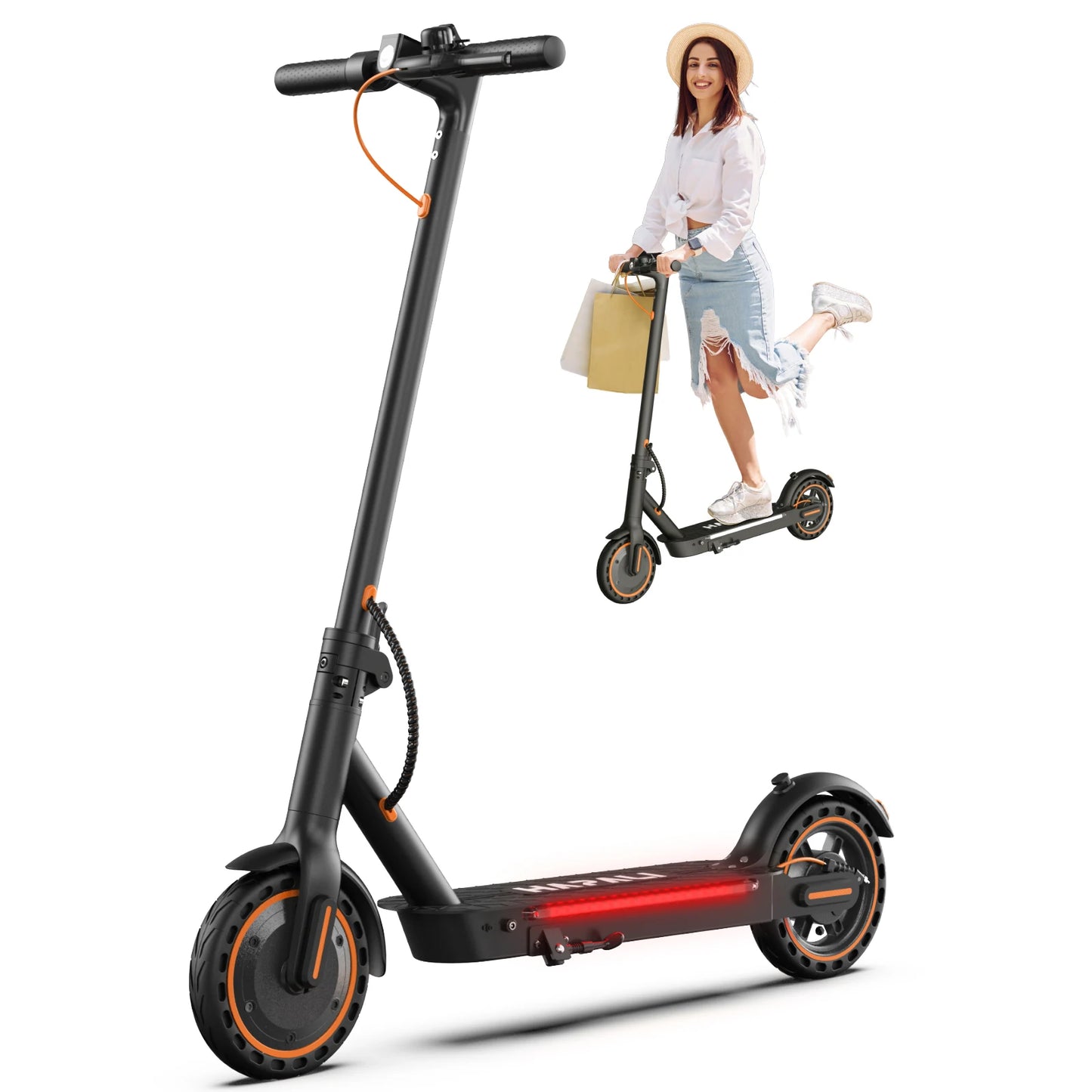 Osboo A11 Foldable Electric Scooter with Dual Suspension