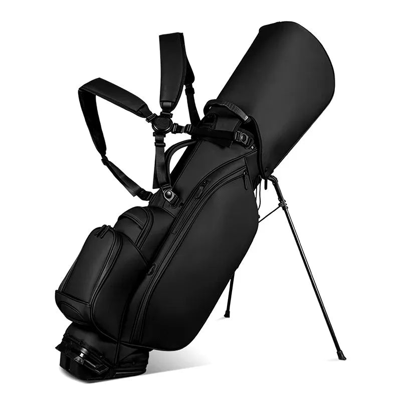 Singelila Lightweight PU Leather Multifunctional Golf Stand Bag