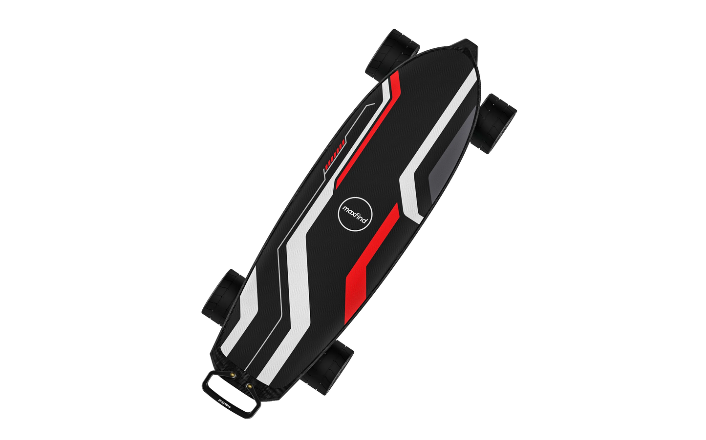 Maxfind Cyber Mini X Belt-Driven Portable Electric Skateboard RGB Lights