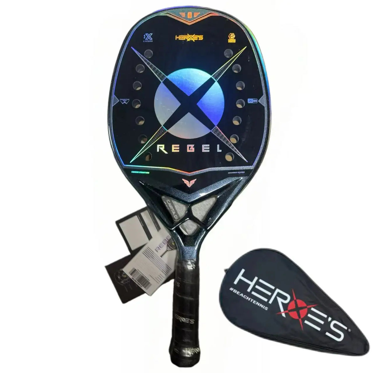 Carbon Fiber Beach Tennis Racket For Powerful Play