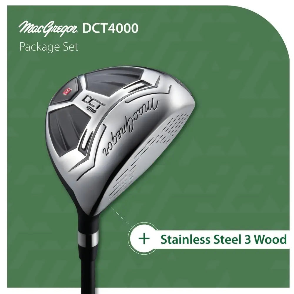 DCT4000 Men's Golf Club Set With Bag And Titanium Driver