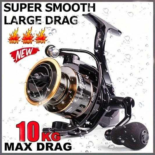 Professional Metal Spinning Reel For Freshwater And Saltwater Fishing
