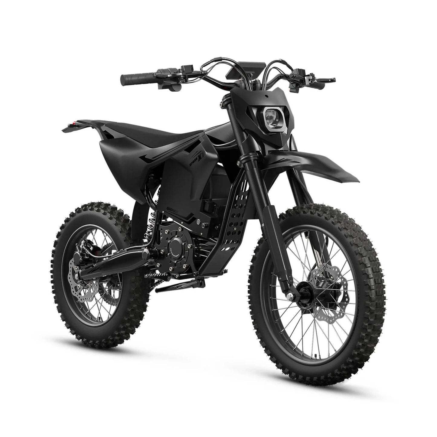 QRONGE X1 Spark Electric Dirt Bike Featuring Dual Suspension
