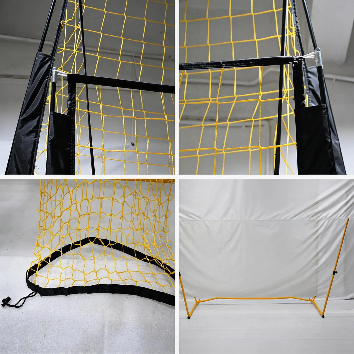 Adjustable Volleyball Training Net System for Indoor and Outdoor Practice