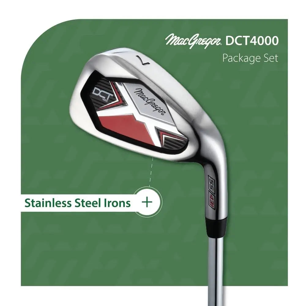 DCT4000 Men's Golf Club Set With Bag And Titanium Driver