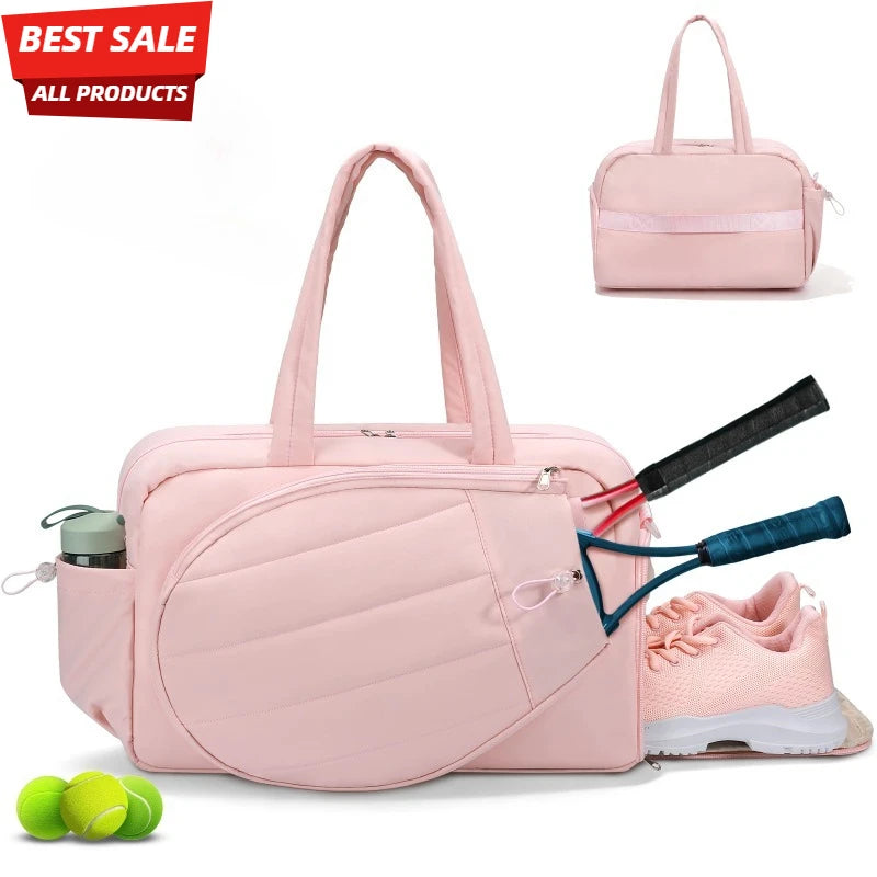 Tennis Backpack With Shoe Compartment And Dual Racket Storage