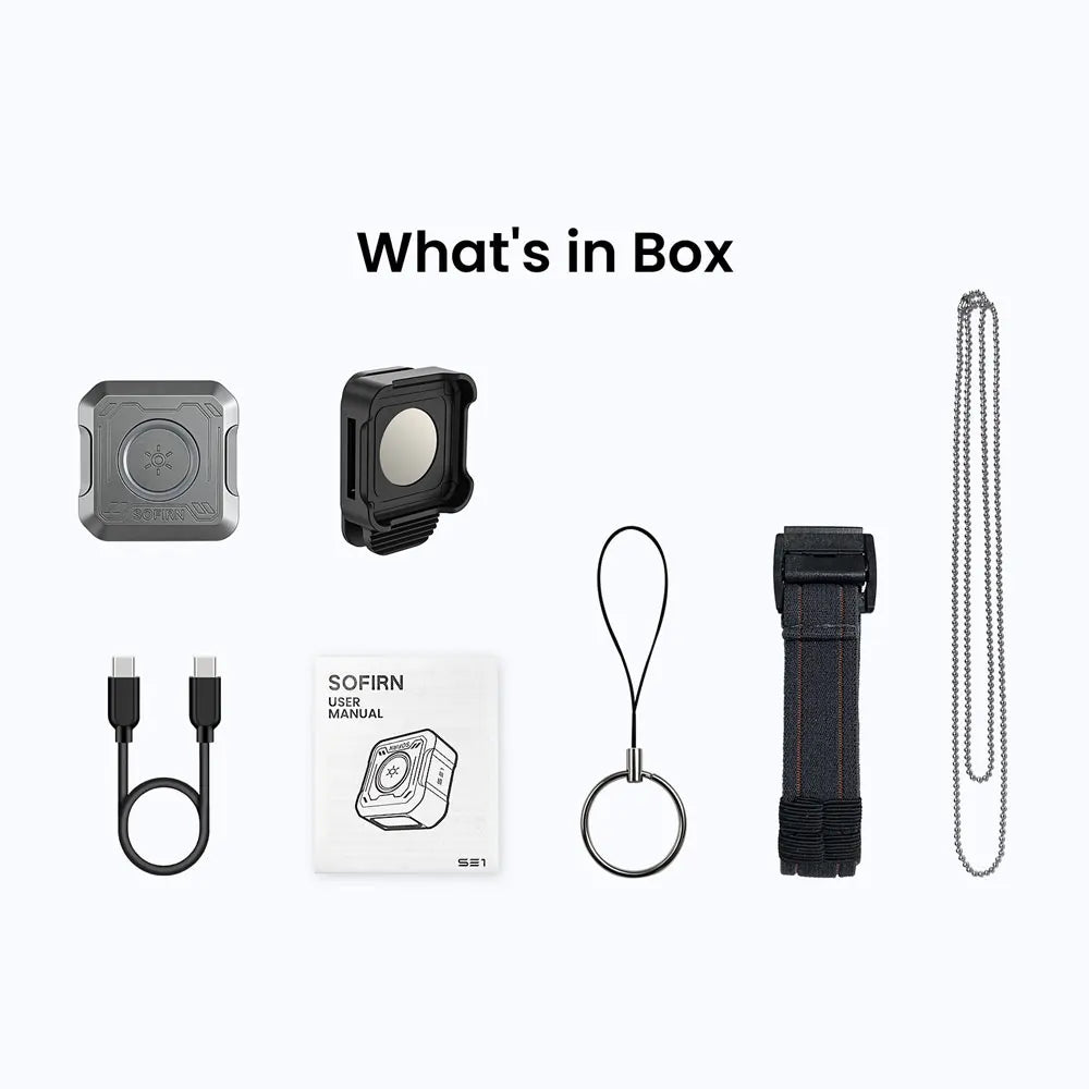 Sofirn SE1 300Lm Pocket Flashlight With RGB Signal Ring