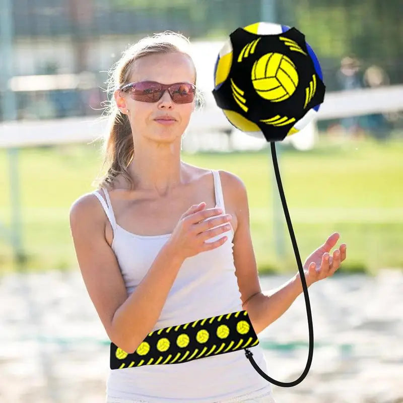 Volleyball Spiking Trainer and Rebounder for Jump Training Practice