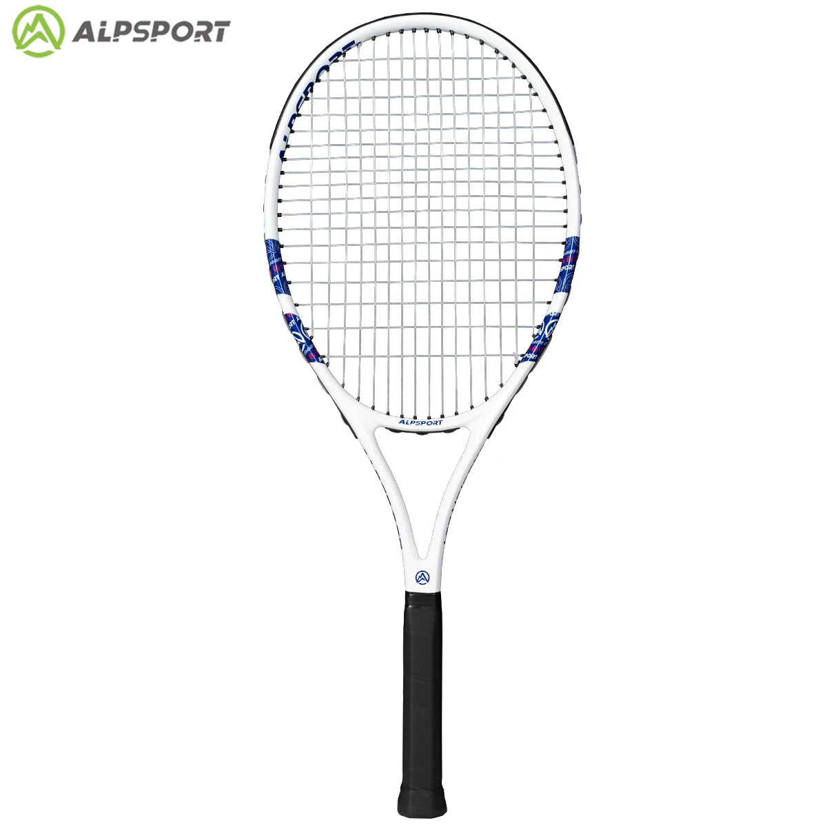ALPSPORT Carbon Fiber Tennis Racket for Professional Training and Recreation
