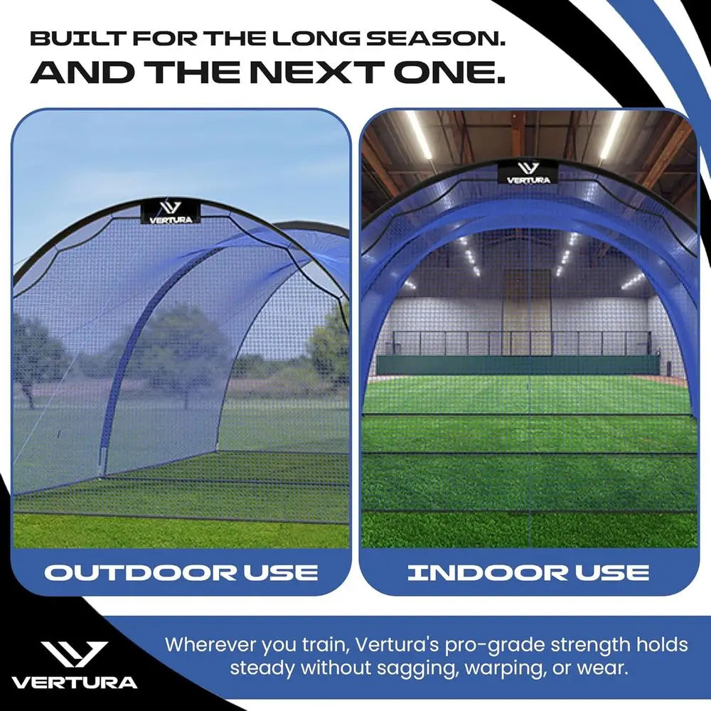 Durable Portable Baseball And Softball Batting Practice Net