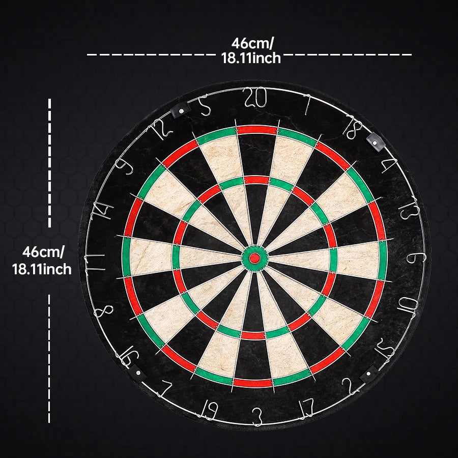 Premium Brazilian Hemp Dartboard With Sisal Surface And Dart Set