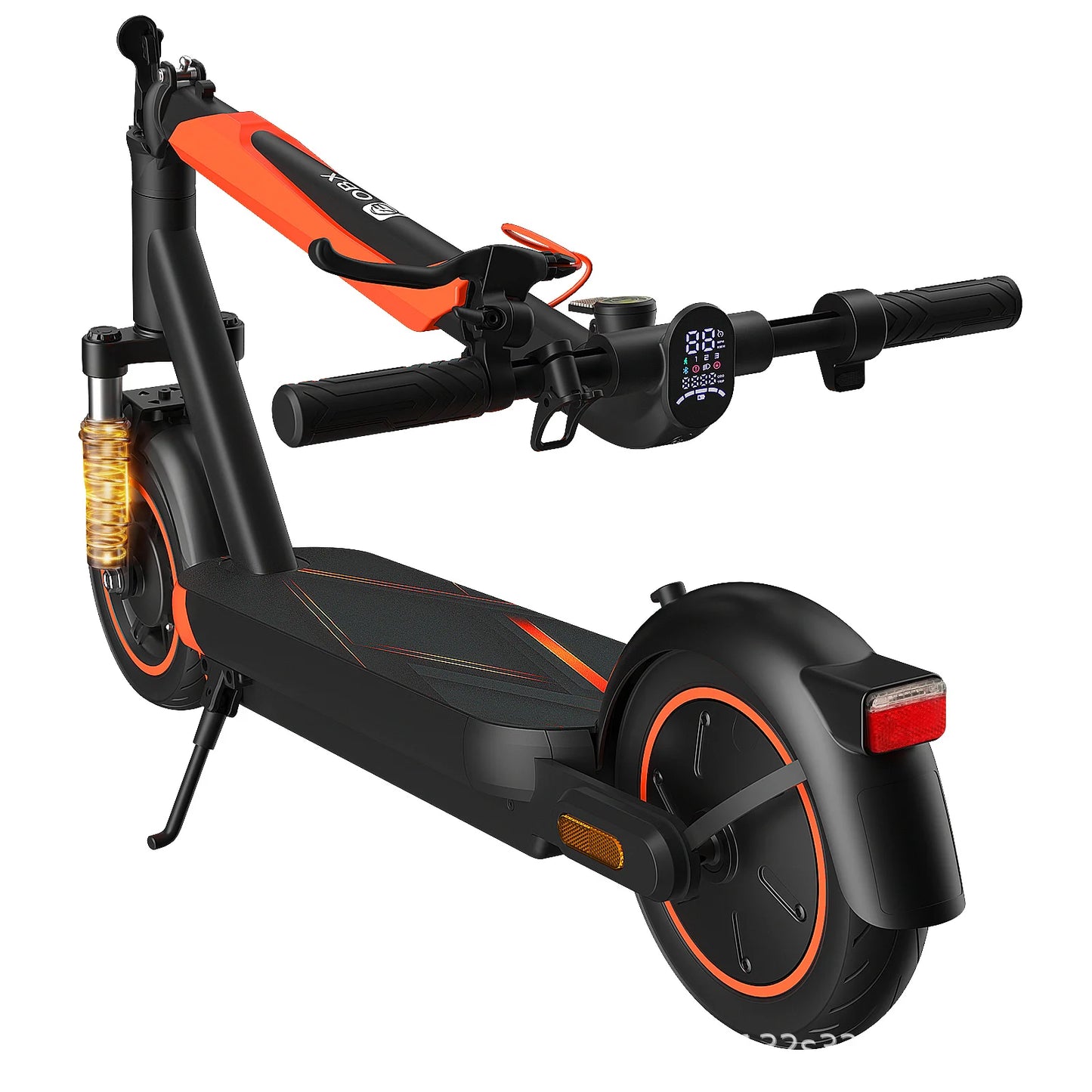 Portable Folding Electric Scooter 800W 21Mph Top Speed Daily Commuting