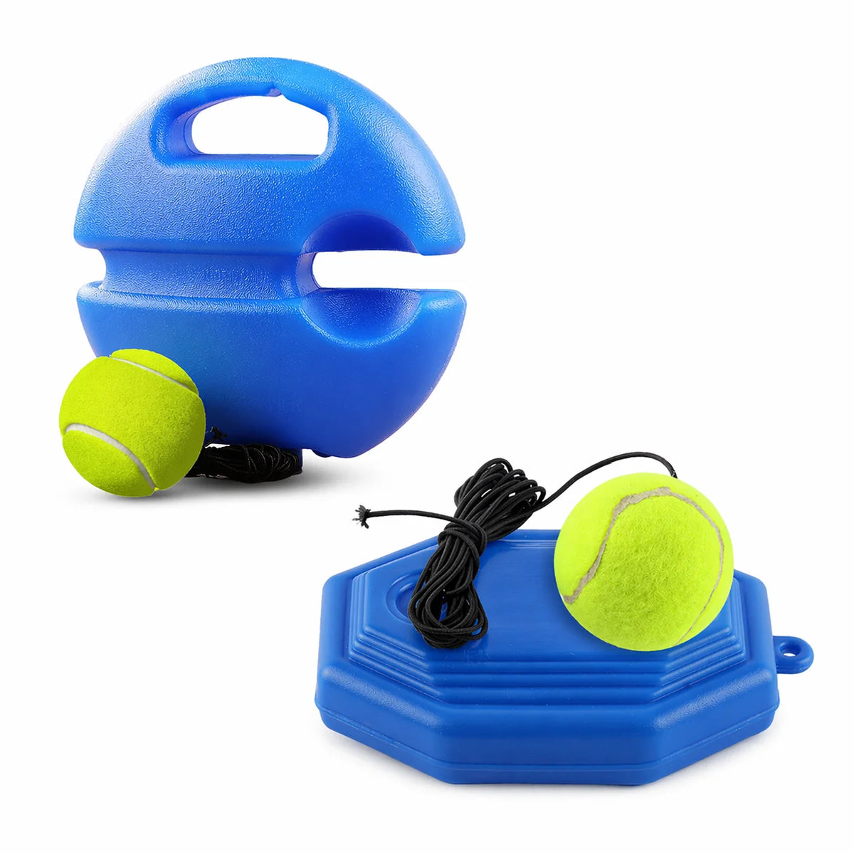Portable Tennis Rebound Trainer for Solo Practice and Skill Training