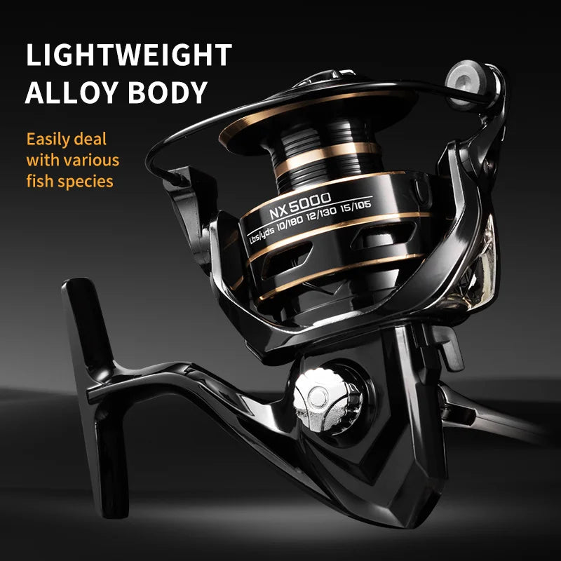 NX High Speed Spinning Fishing Reel With 10kg Max Drag