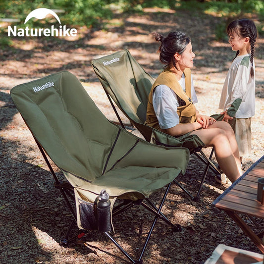 Naturehike High Back Moon Chair Camping Lounge Folding Portable Outdoor Seat