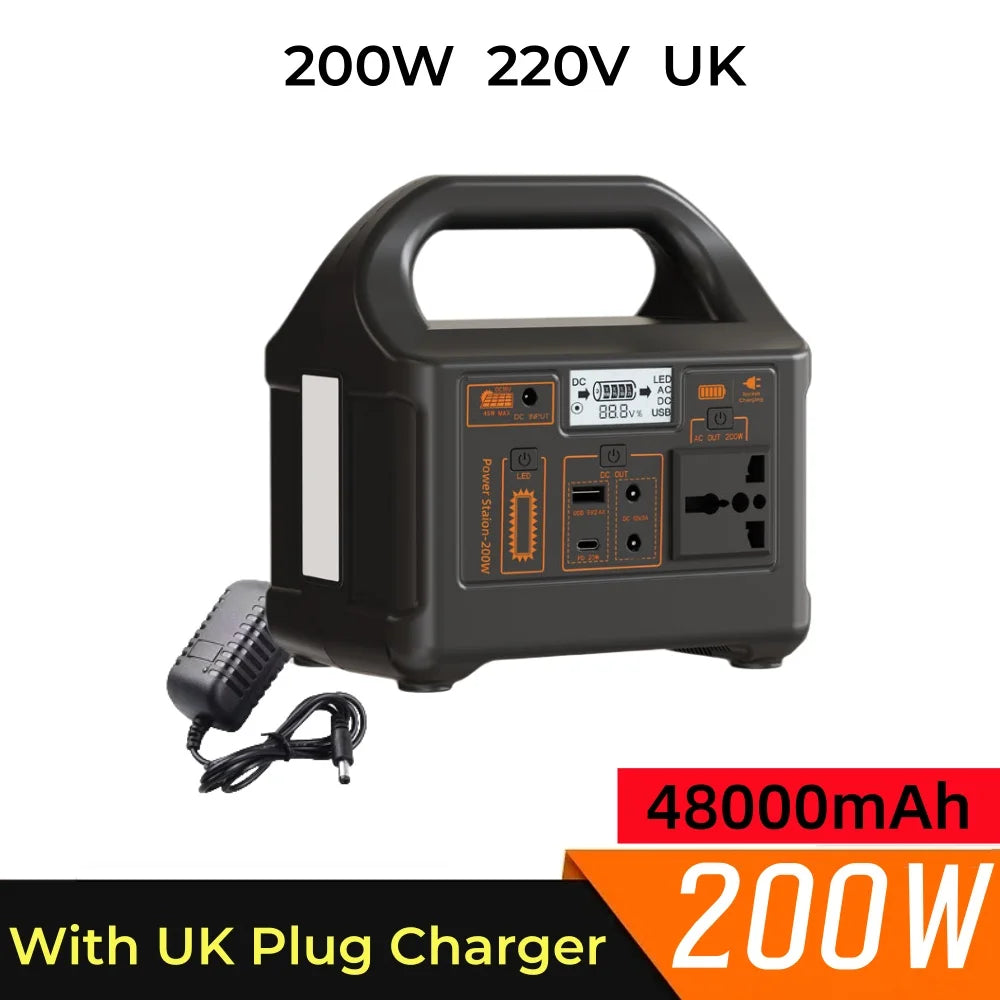 Jsdsolar 300W Portable Solar Power Station Emergency Generator