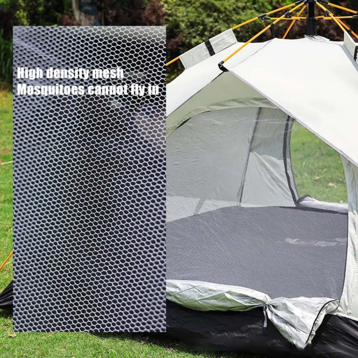 Pakicetus Auto Tent Sunshade Quick Setup For 3-4 People
