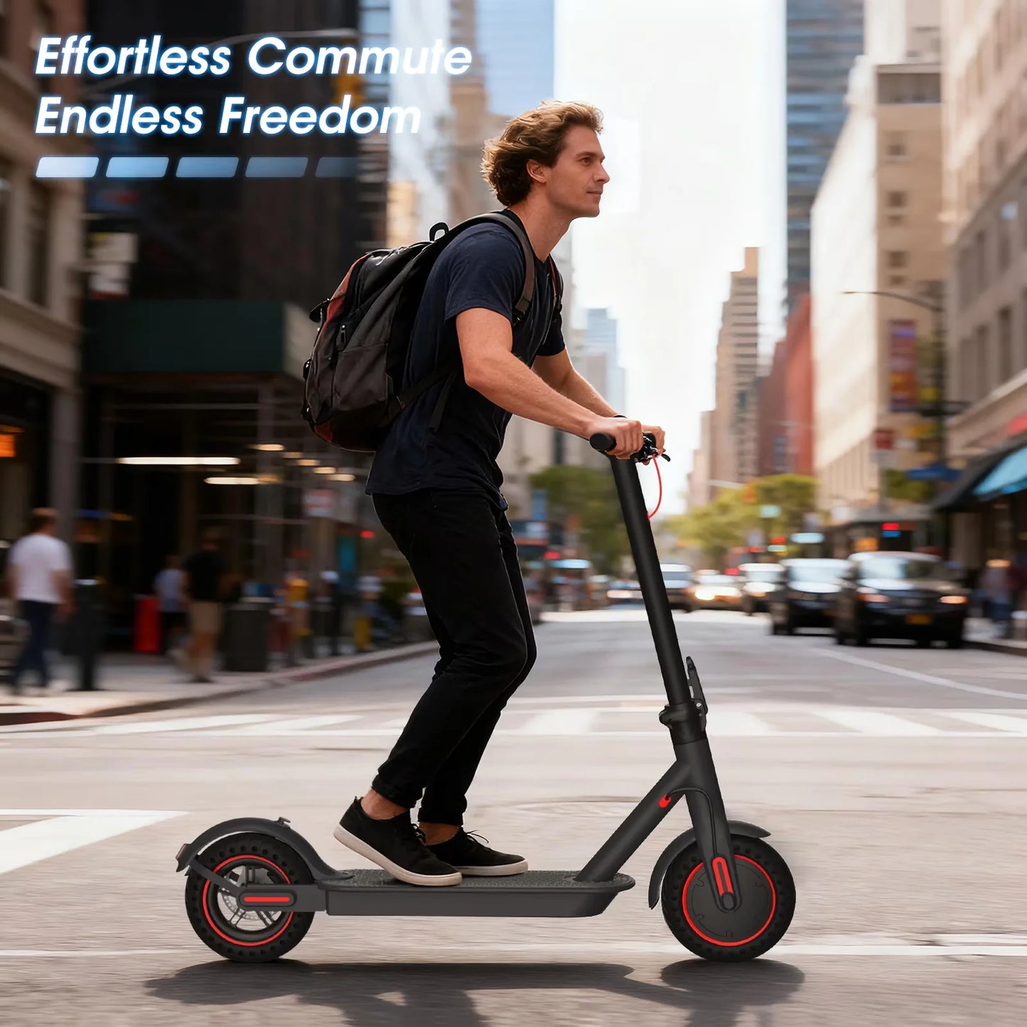 OBX 350W Foldable Electric Scooter For Adults With App Control