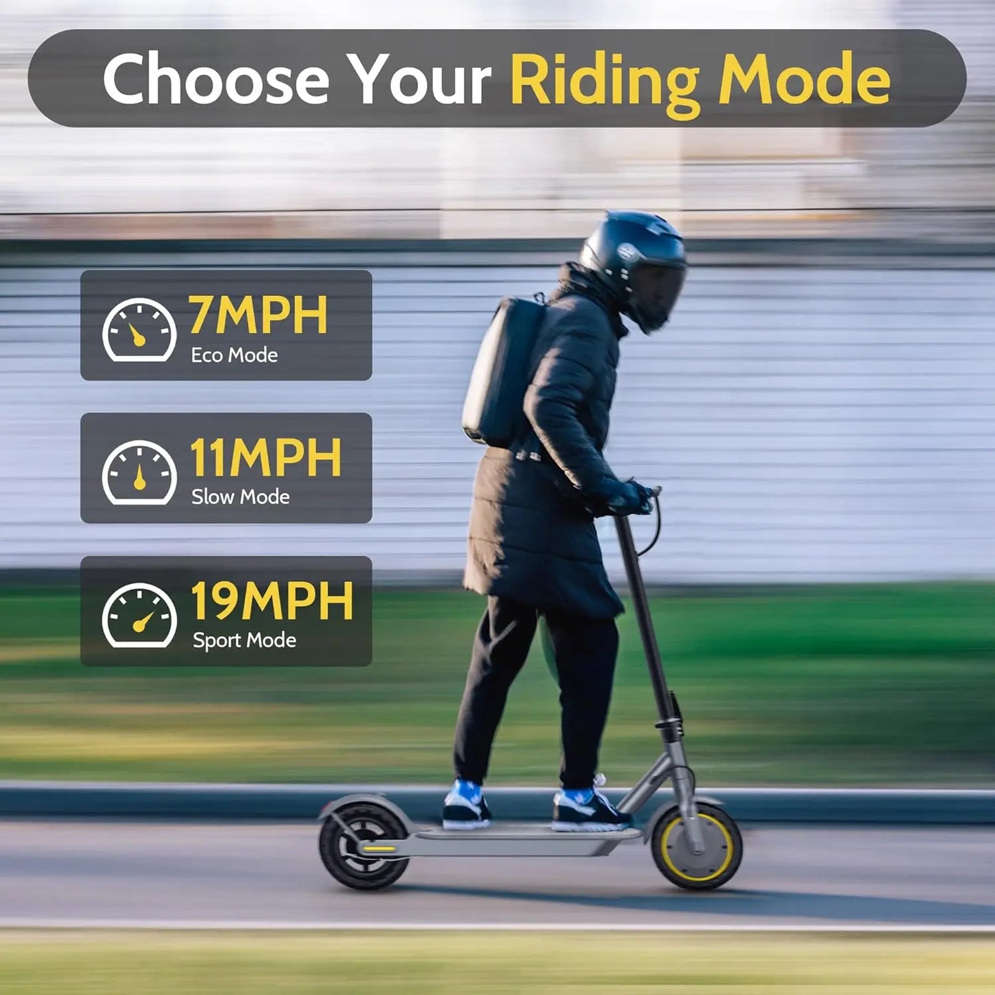 Navic T5 Electric Scooter Foldable Design 22 Mile Daily Commute