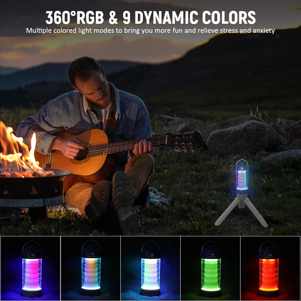 Wurkkos CL01 Mini RGB Flashlight 360 Degree LED Waterproof