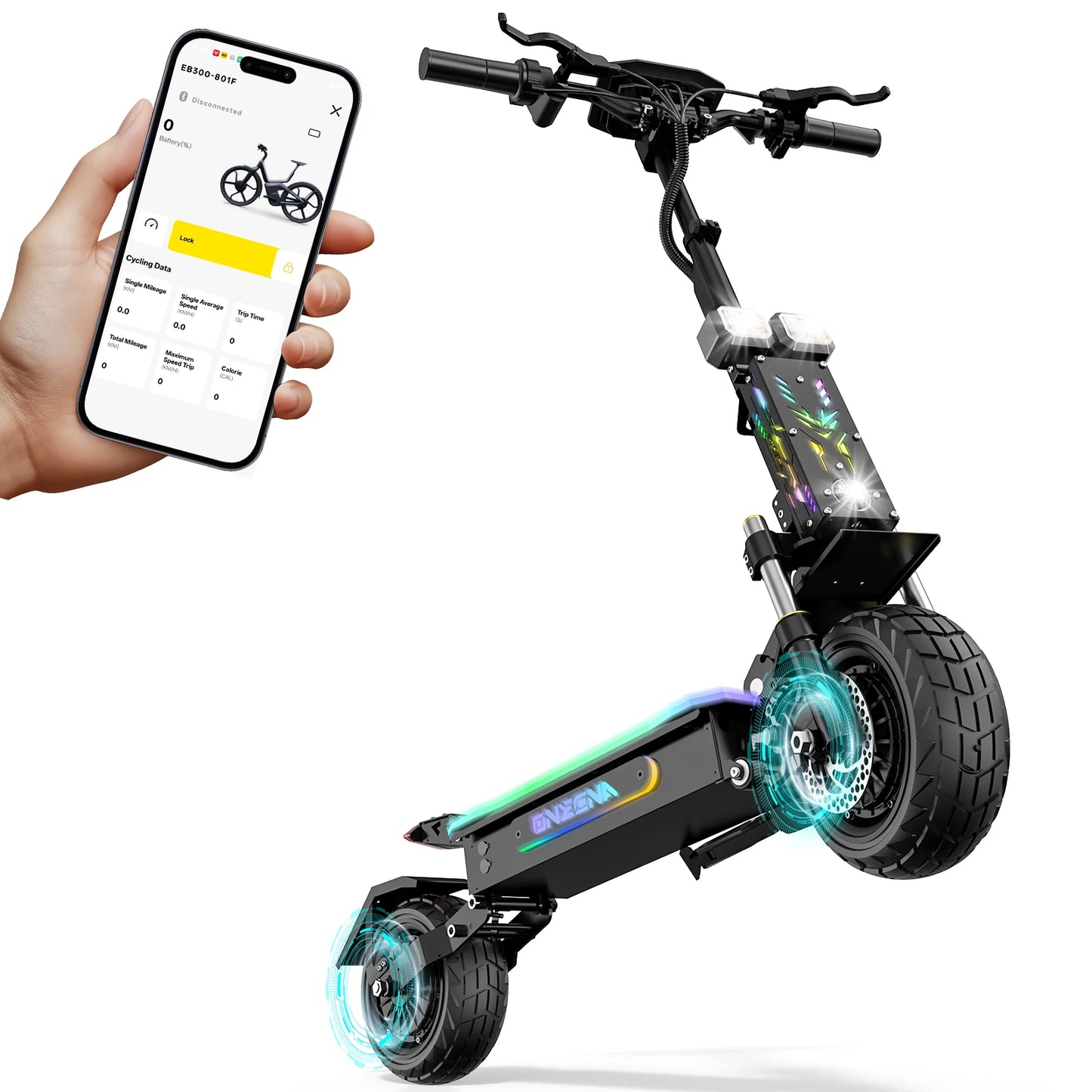 Joyful Rider 5600W Dual Motor Electric Scooter For Adults