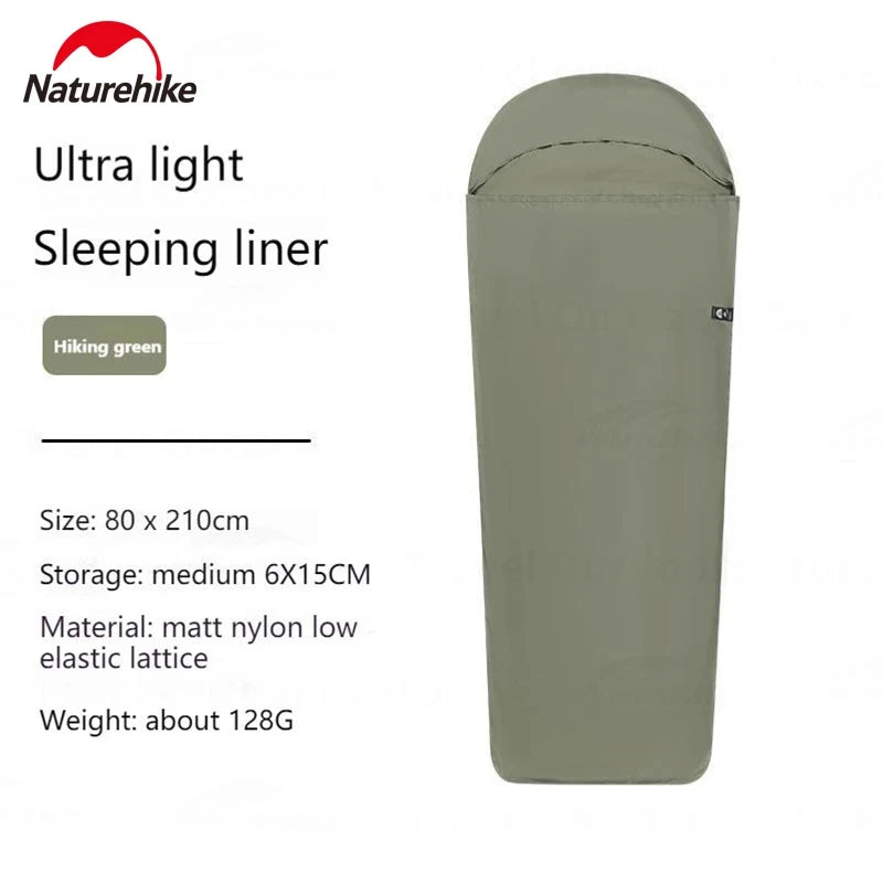 Sleeping Bag Liner Ultralight Single Stretch Envelope For Camping