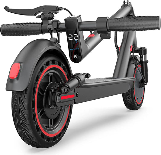 Aovopro Electric Scooter With Honeycomb Tires And App Control