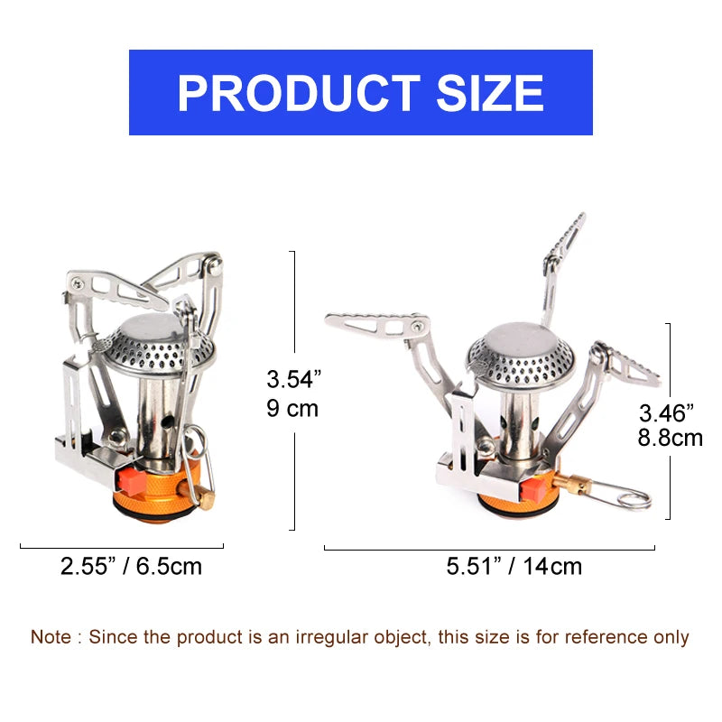 Widesea Camping Cookware Set Portable Stove Outdoor Tableware