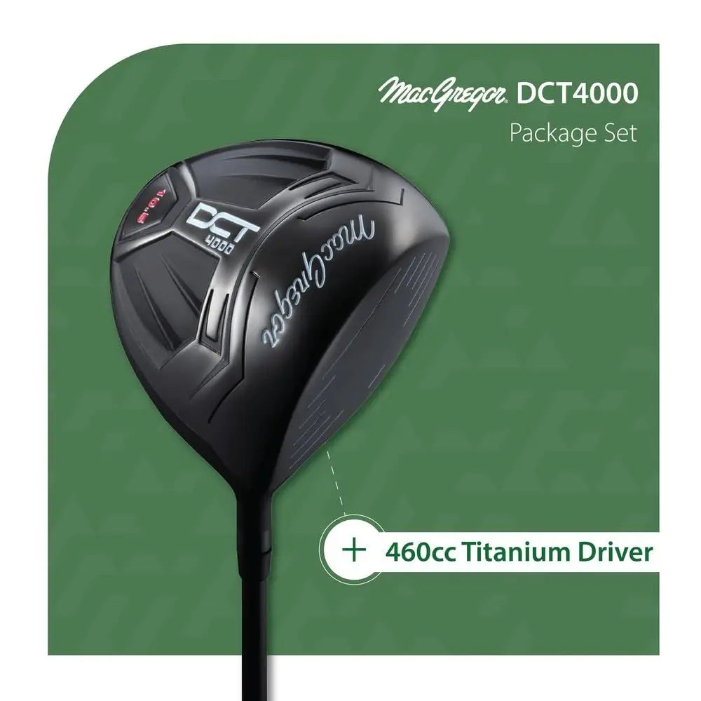 DCT4000 Men's Golf Club Set With Bag And Titanium Driver