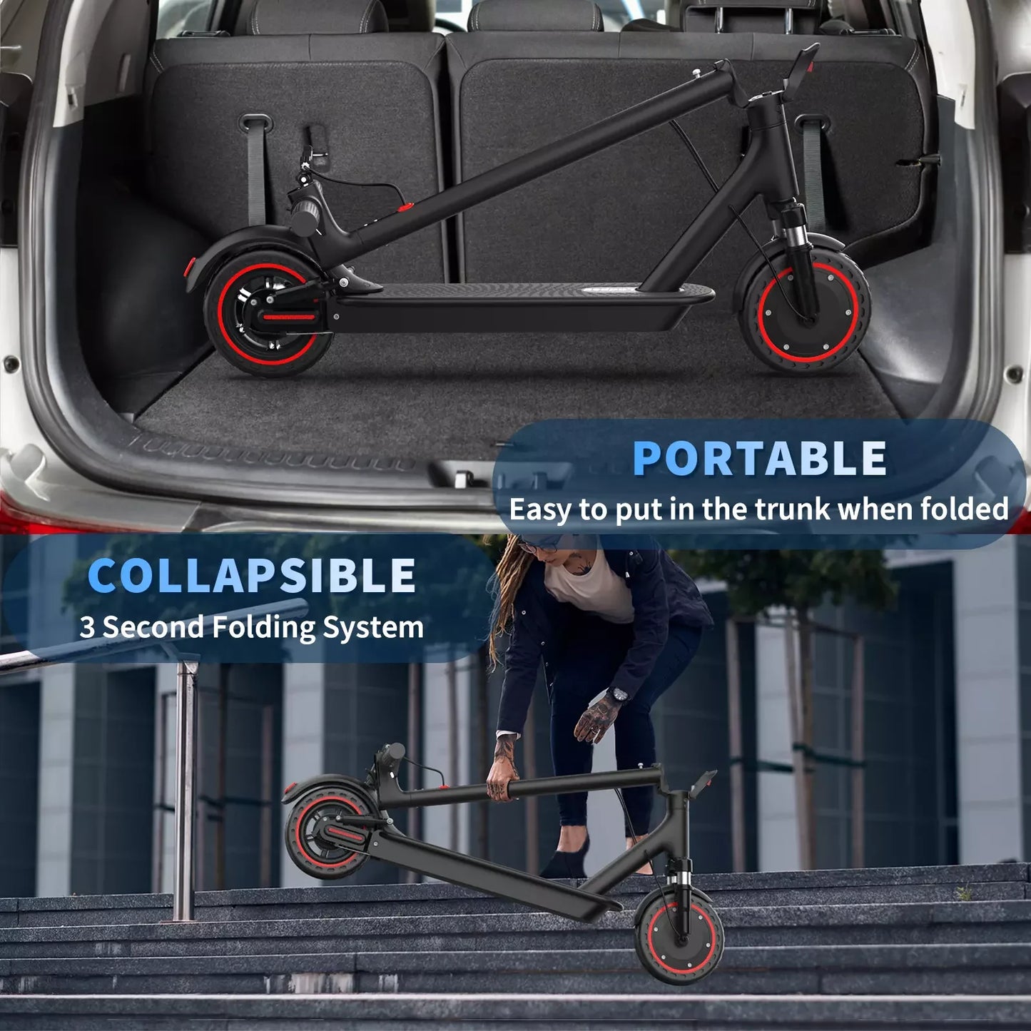 Ladped Lp07 Electric Scooter 350W Motor Smart App Control Foldable