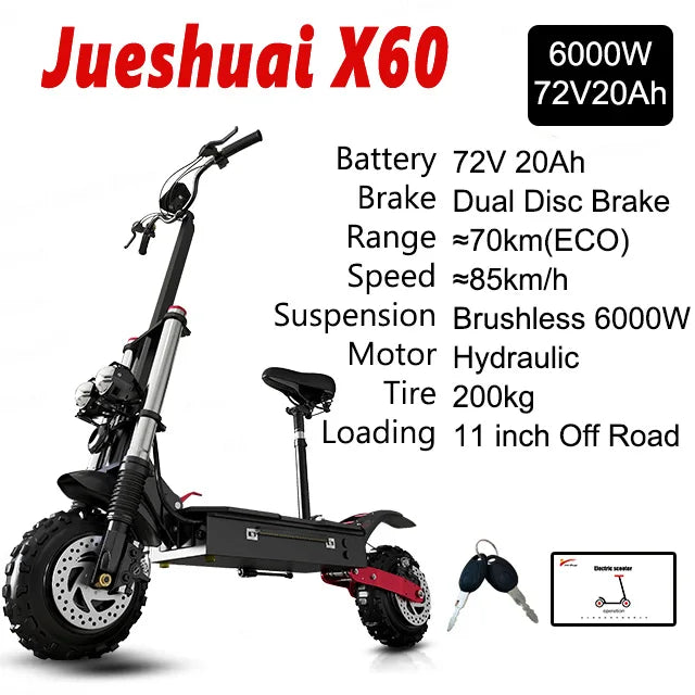 Jueshuai High Performance Electric Scooter For Adults