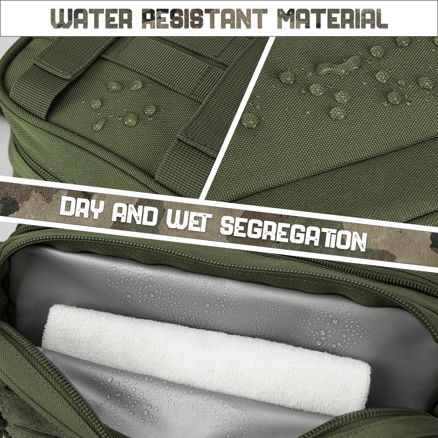ReFire Gear Tactical Toiletry Bag Unisex Dopp Kit Molle