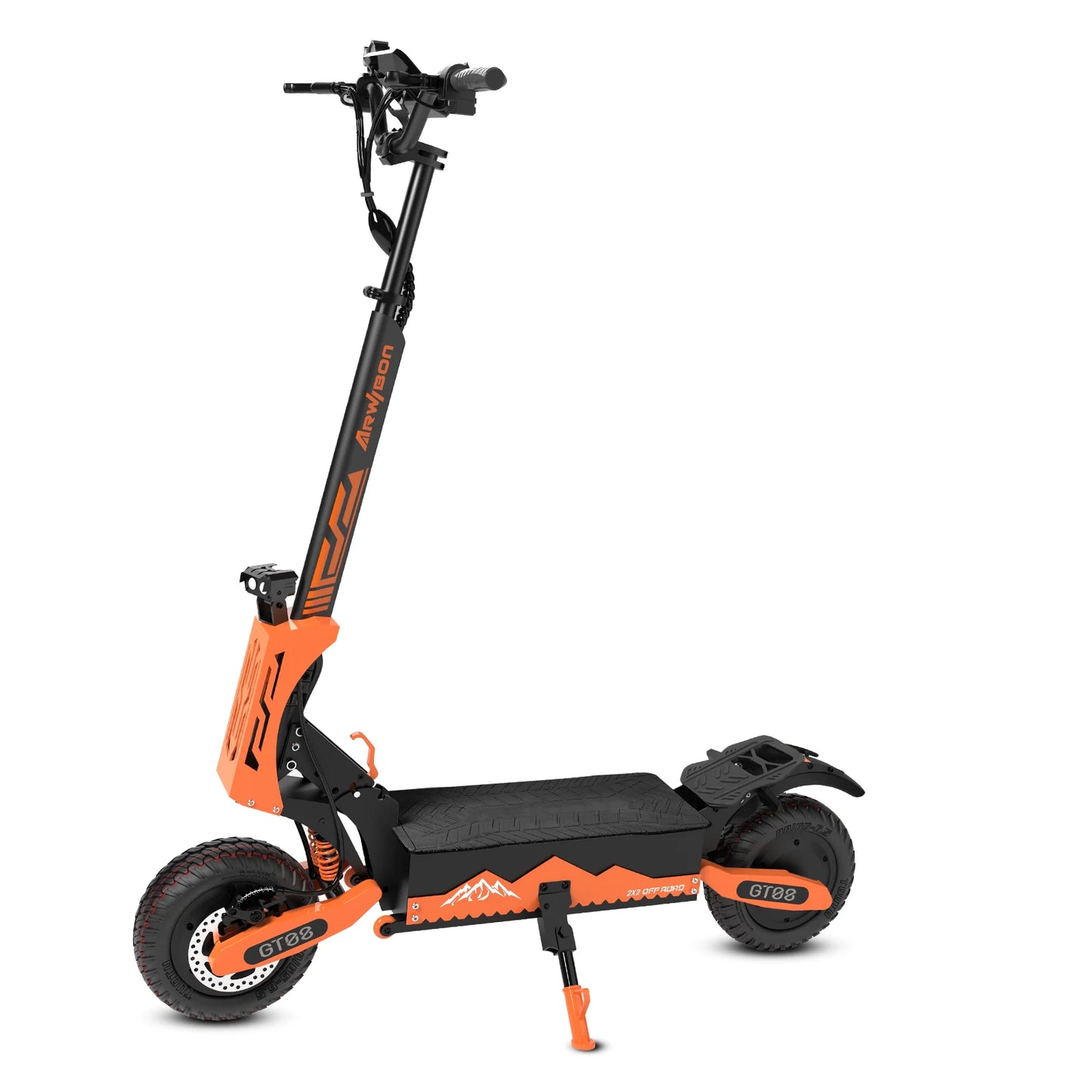 Arwibon Dual Motor Electric Scooter 5600W Off Road Folding