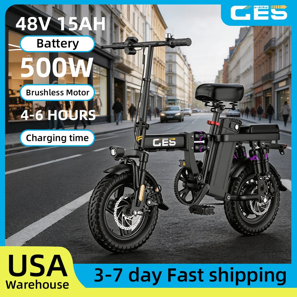 UPlee Ge5 Electric Bike Featuring 48V Battery And 250W Motor