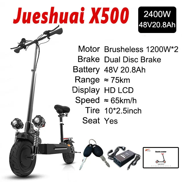 Jueshuai High Performance Electric Scooter For Adults