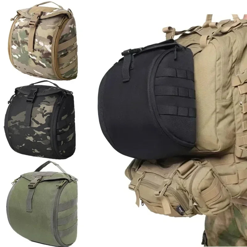 SMHXIANGQIANJIN Tactical Helmet Bag Multipurpose Molle Storage
