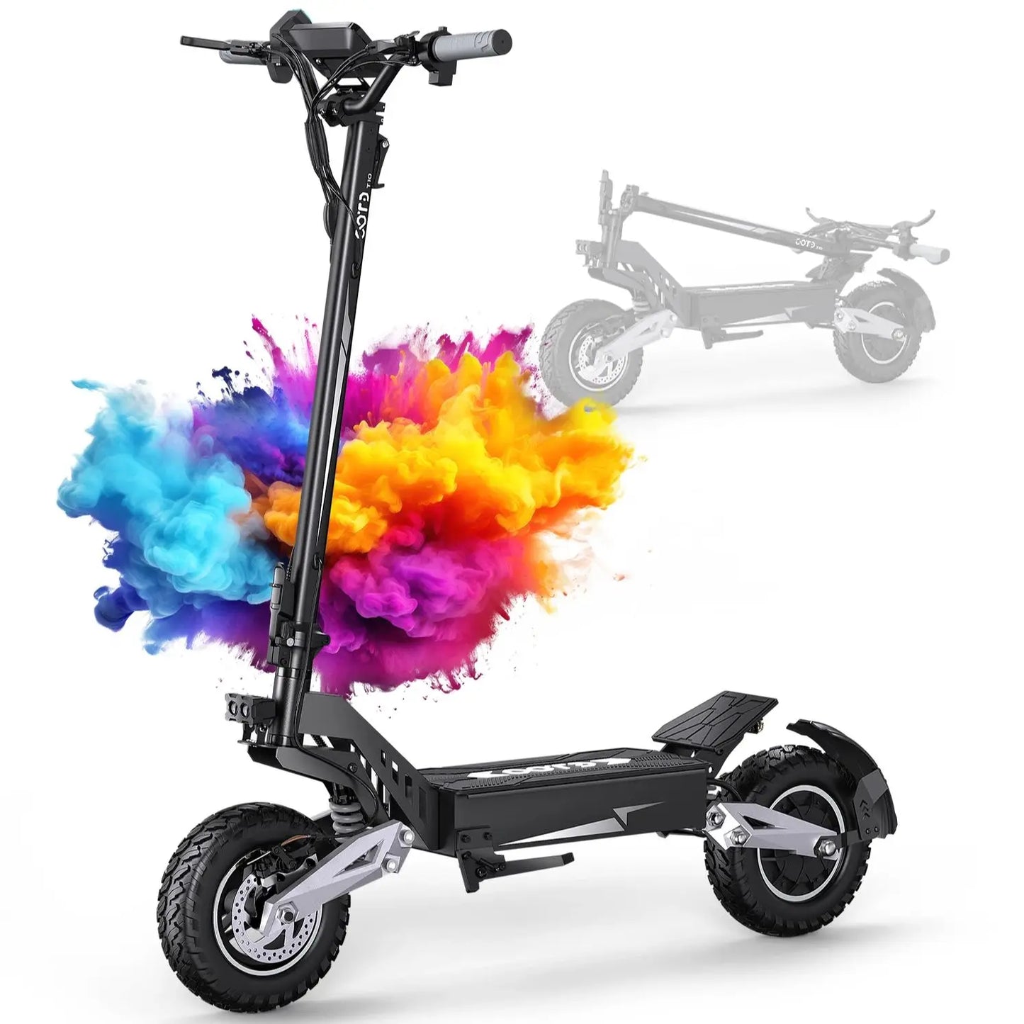 OOTD T10 Foldable Electric Scooter 900W Motor 60Km Range